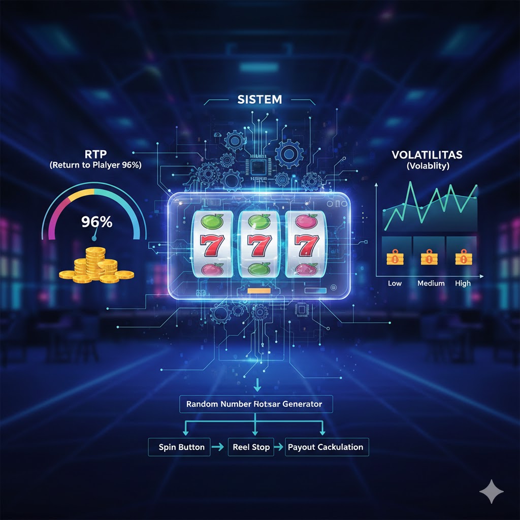 Mengenal Cara Kerja Slot Judi Online: Sistem, RTP, dan Volatilitas